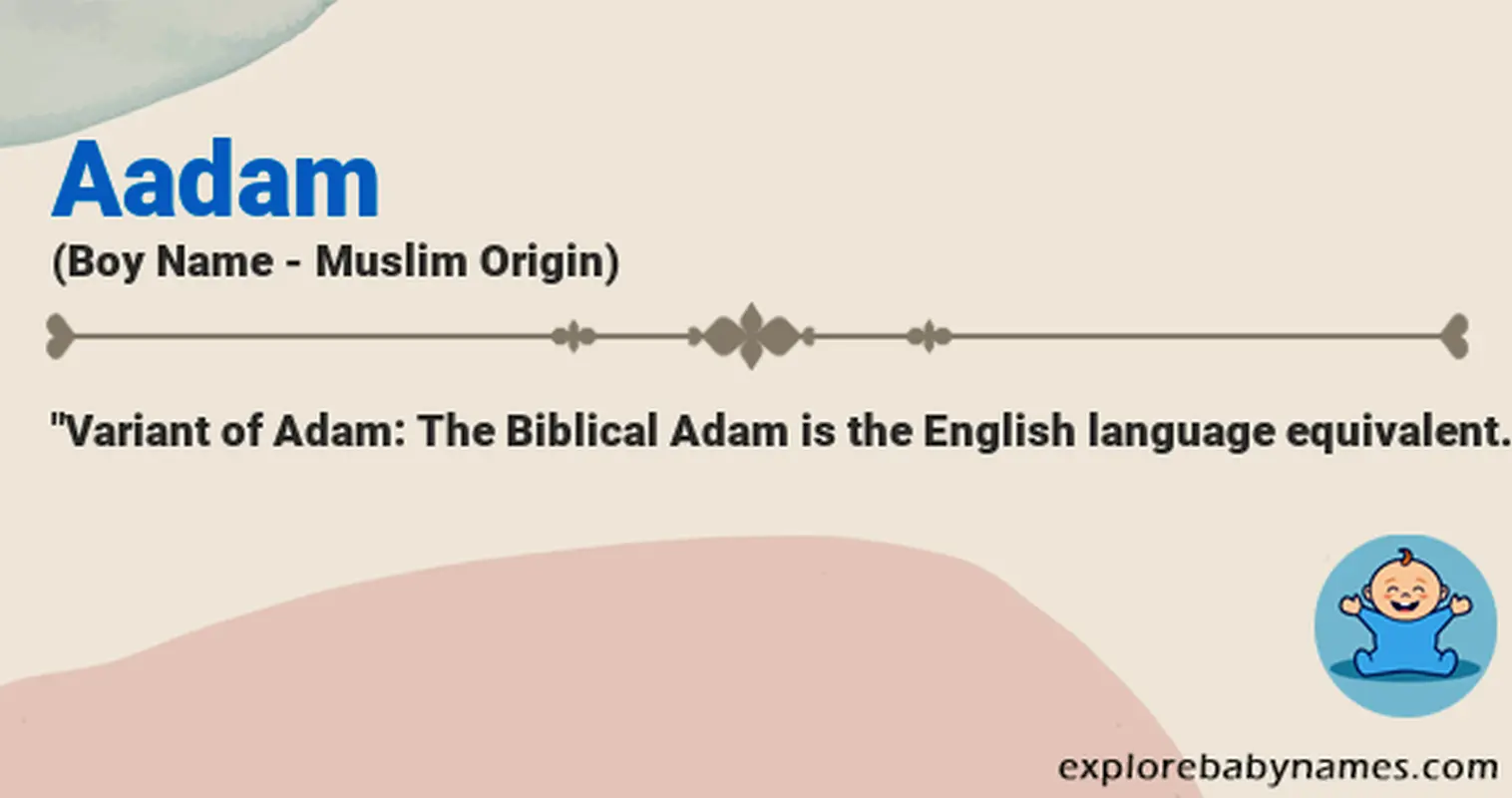 Meaning of Aadam