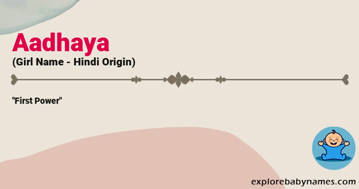 Meaning of Aadhaya