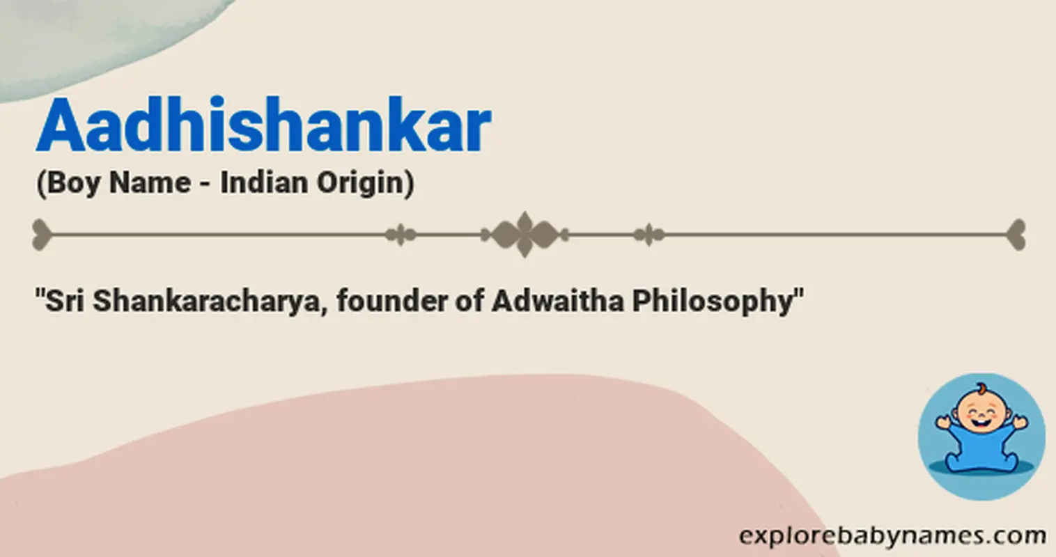 Meaning of Aadhishankar