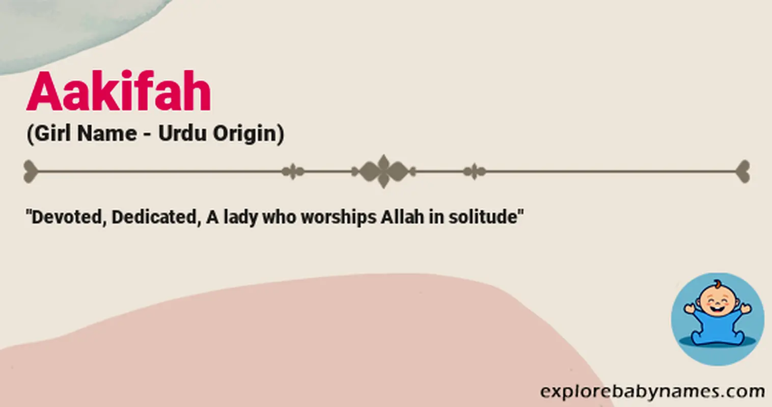 Meaning of Aakifah