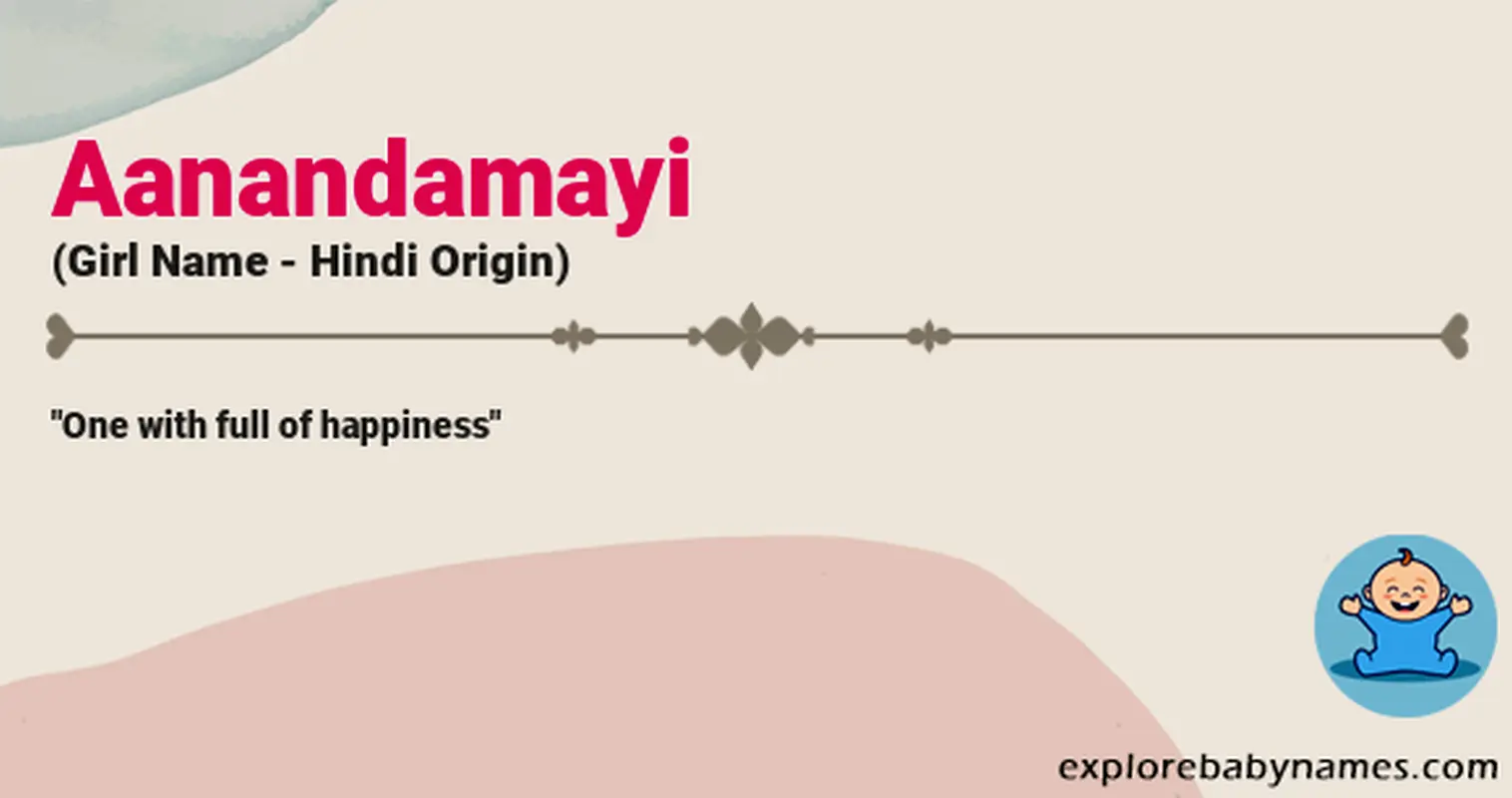 Meaning of Aanandamayi