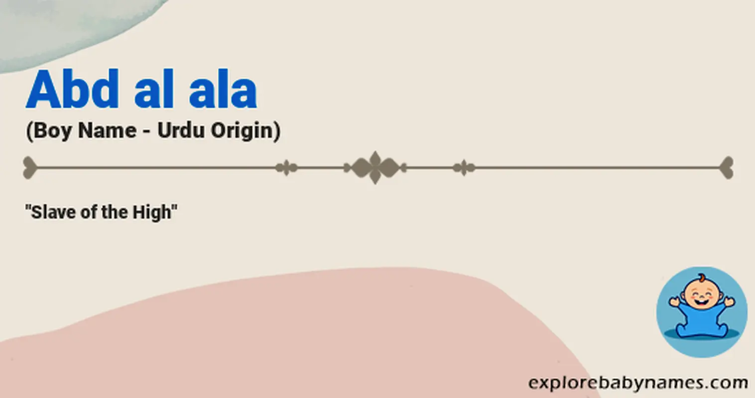 Meaning of Abd al ala
