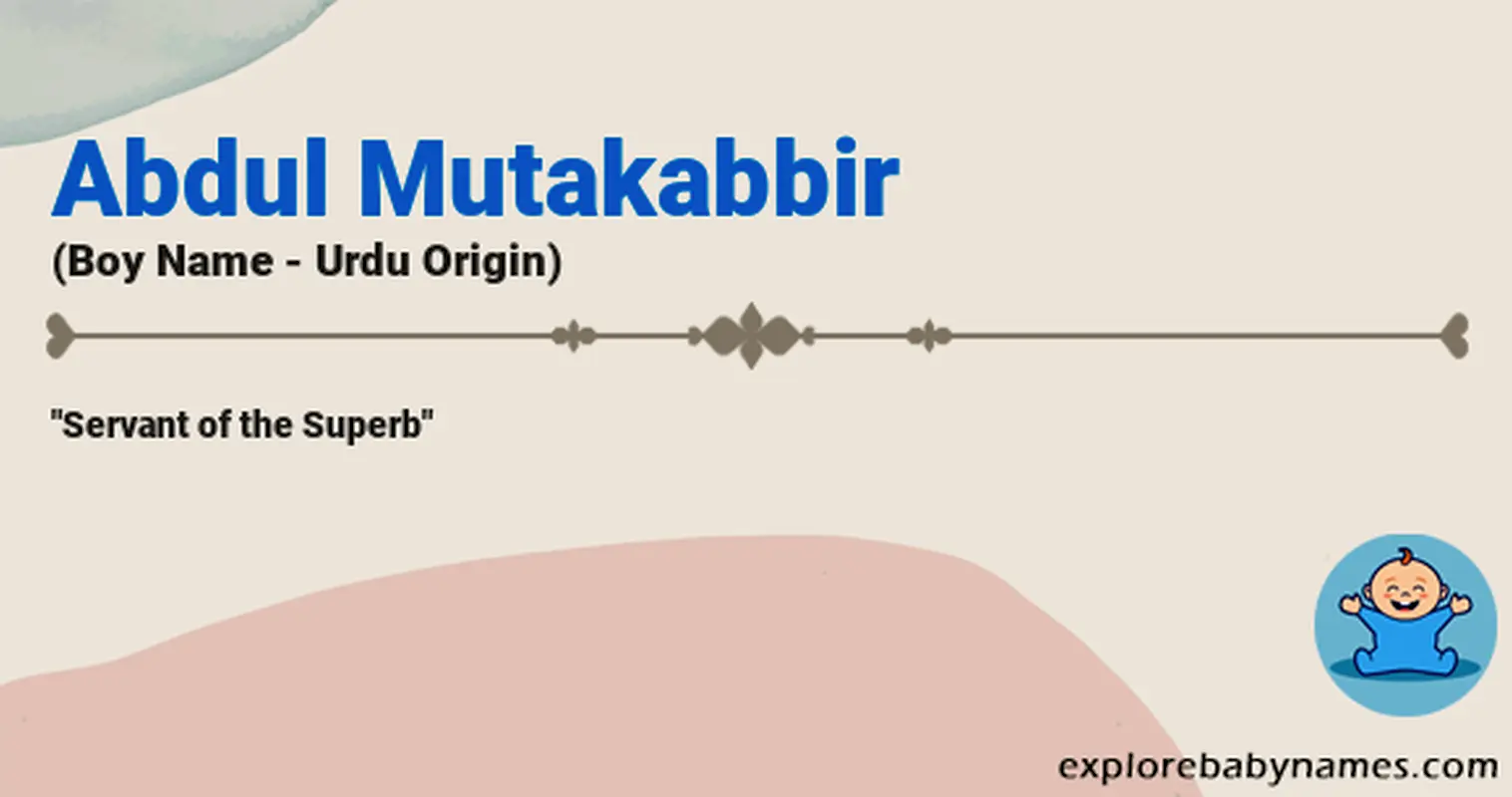 Meaning of Abdul Mutakabbir