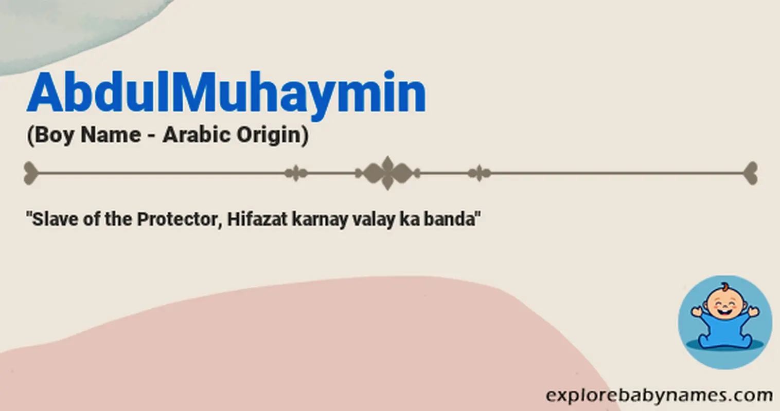 Meaning of AbdulMuhaymin