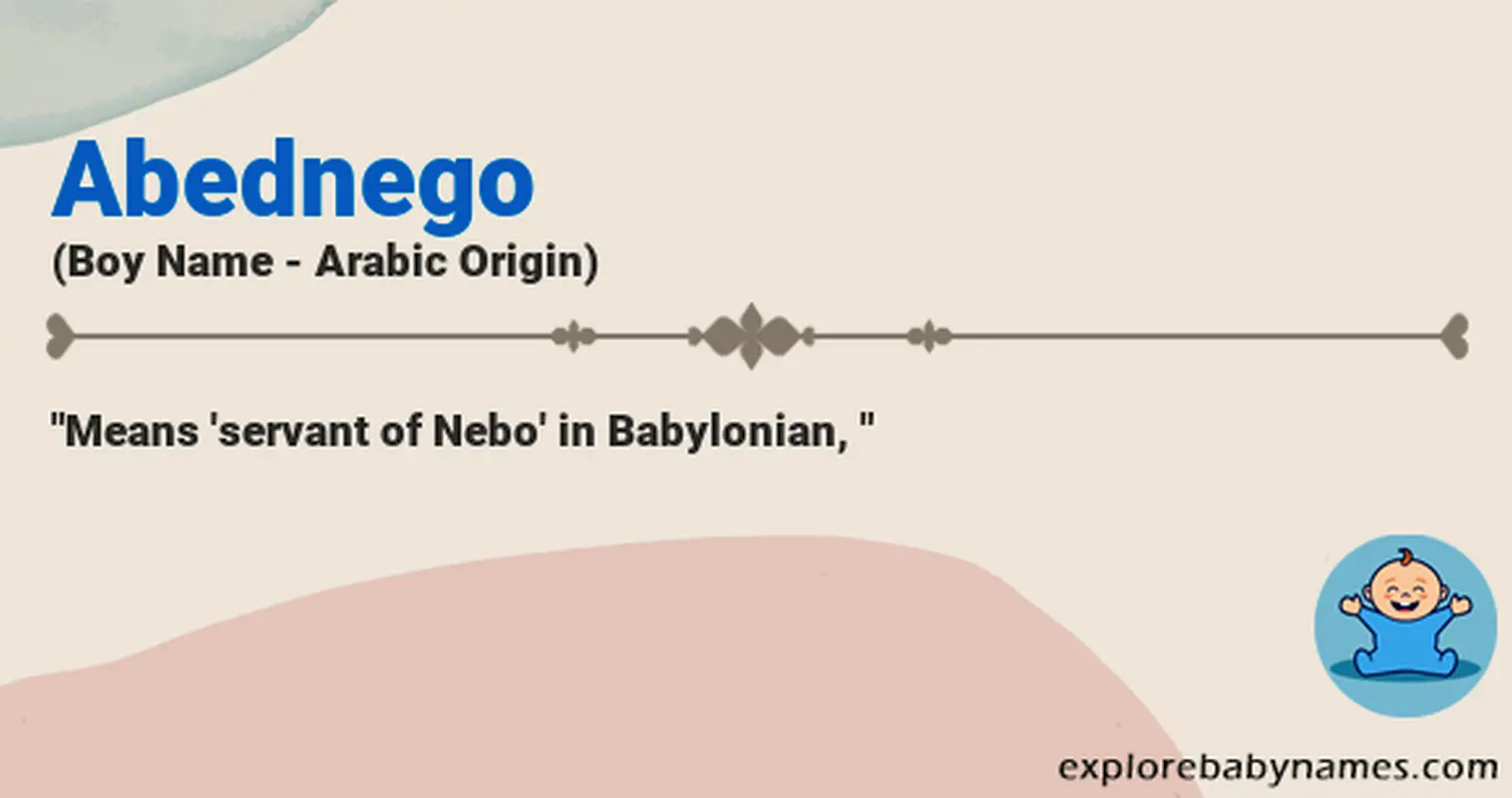 Meaning of Abednego