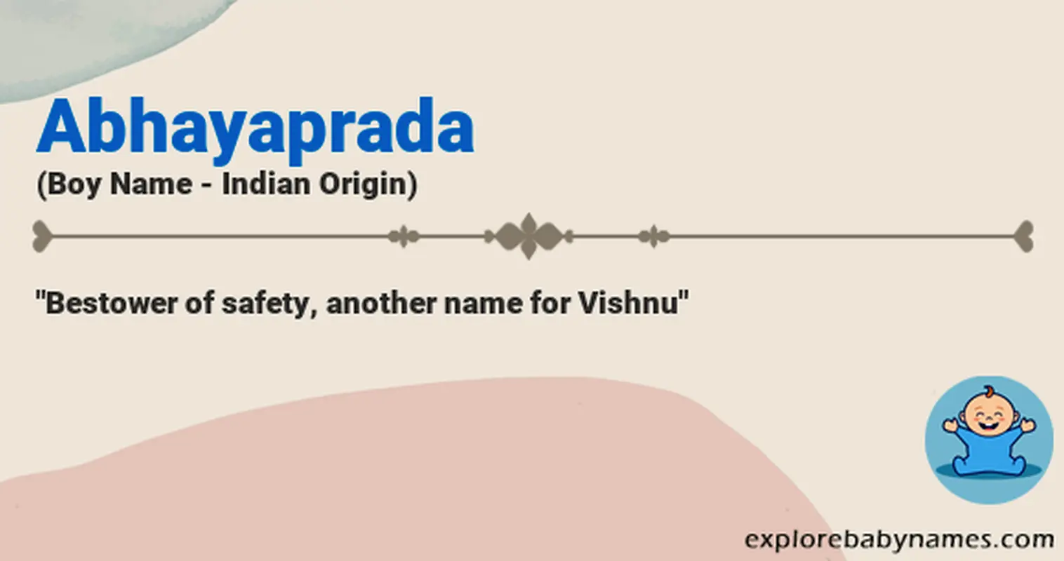 Meaning of Abhayaprada