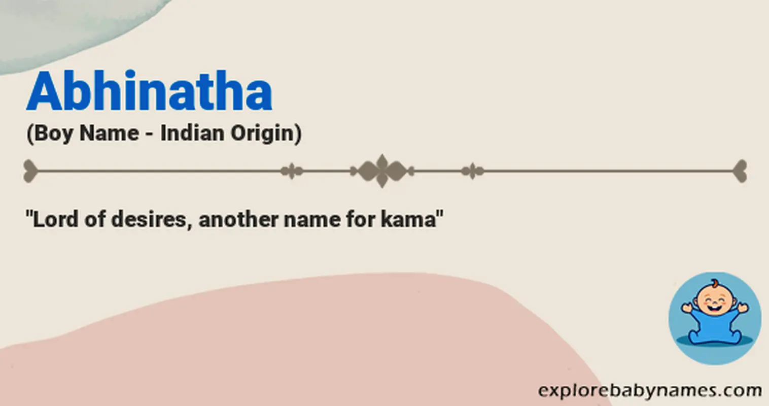 Meaning of Abhinatha