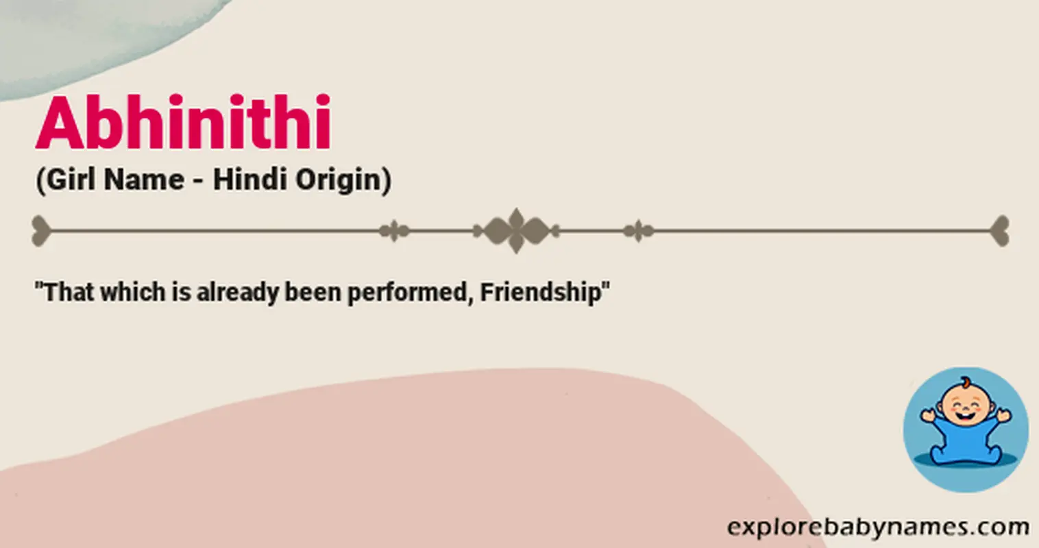 Meaning of Abhinithi