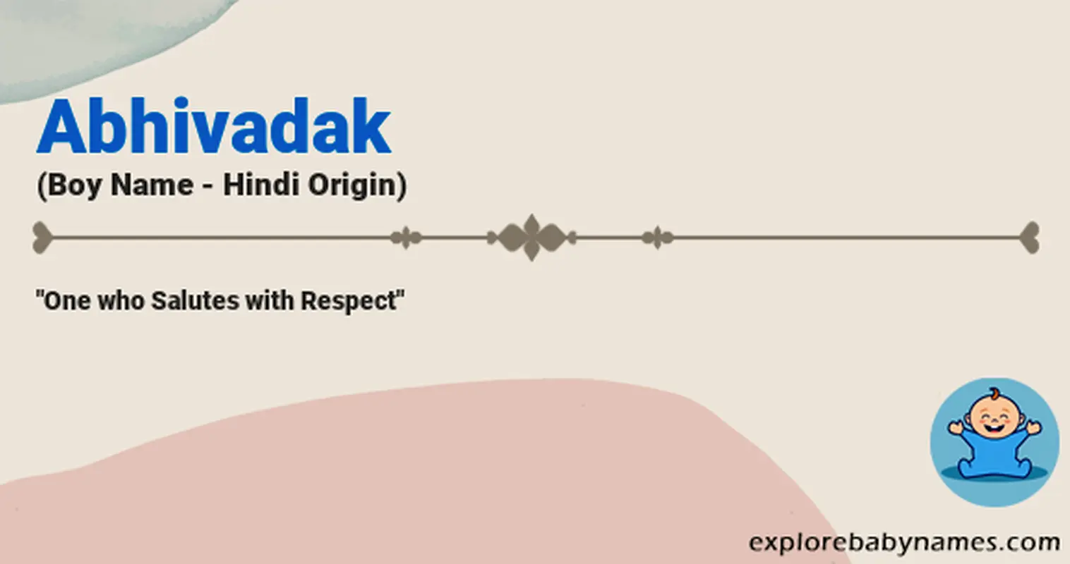 Meaning of Abhivadak