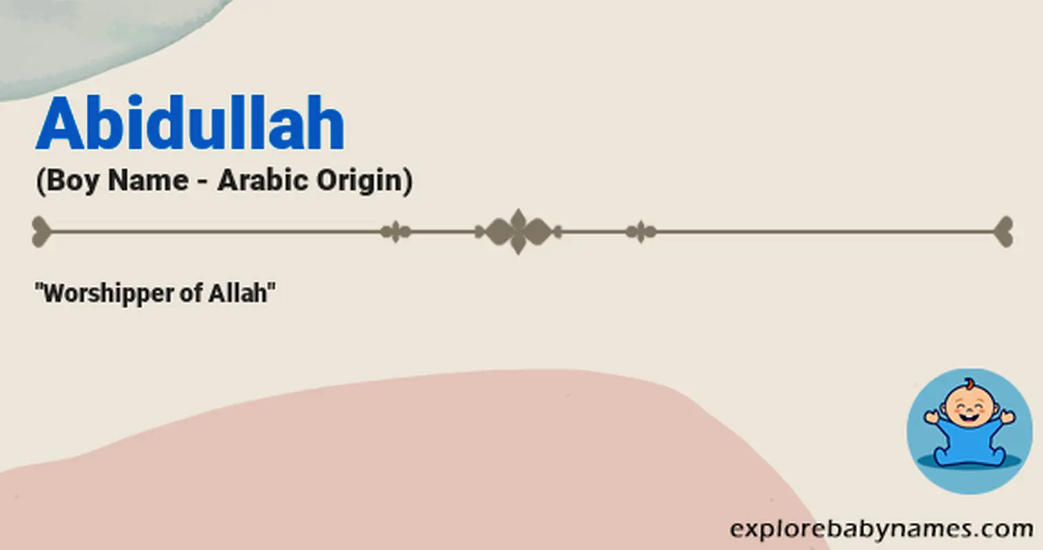 Meaning of Abidullah