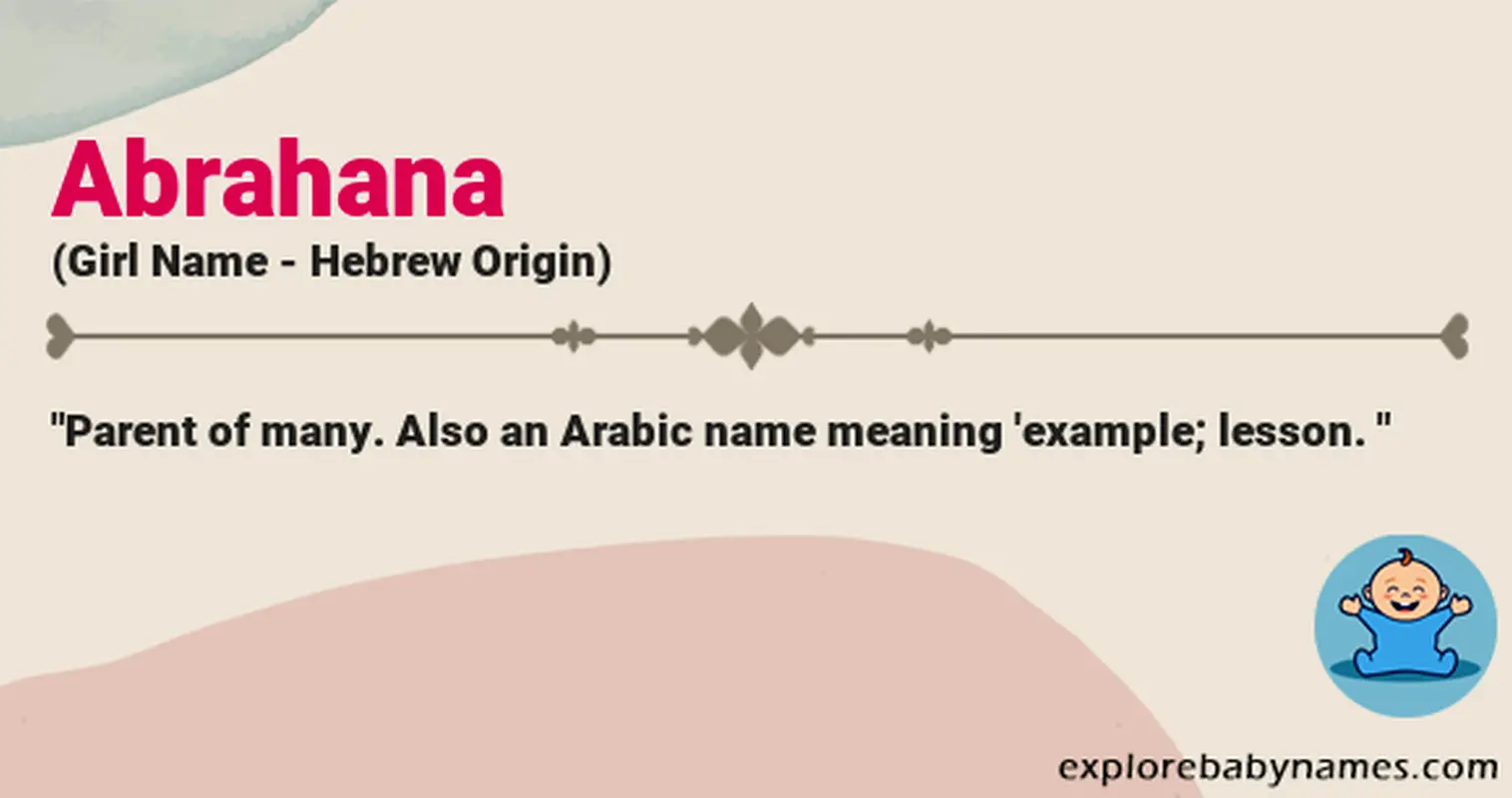 Meaning of Abrahana