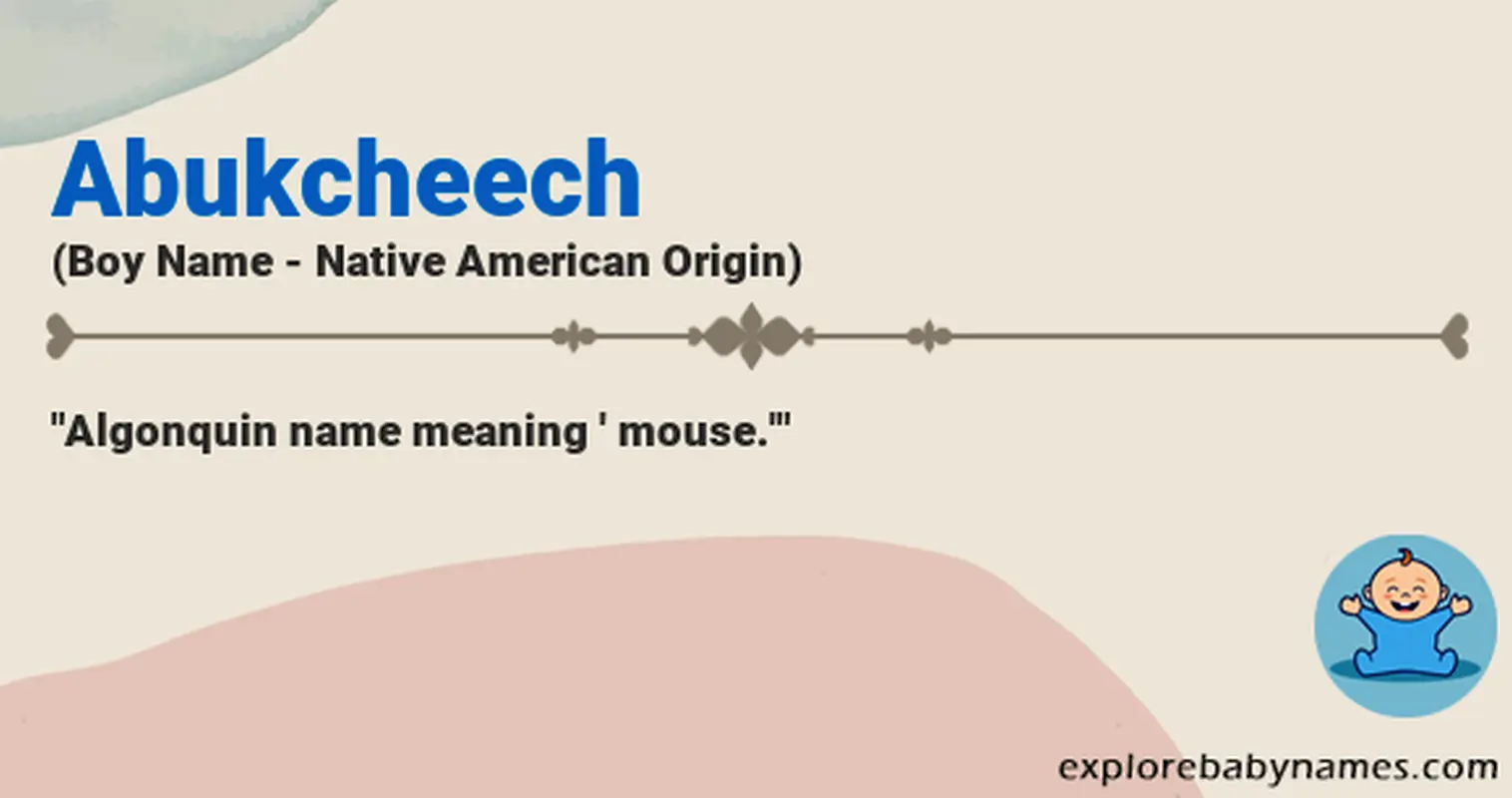 Meaning of Abukcheech