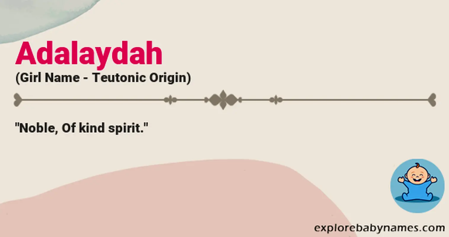 Meaning of Adalaydah