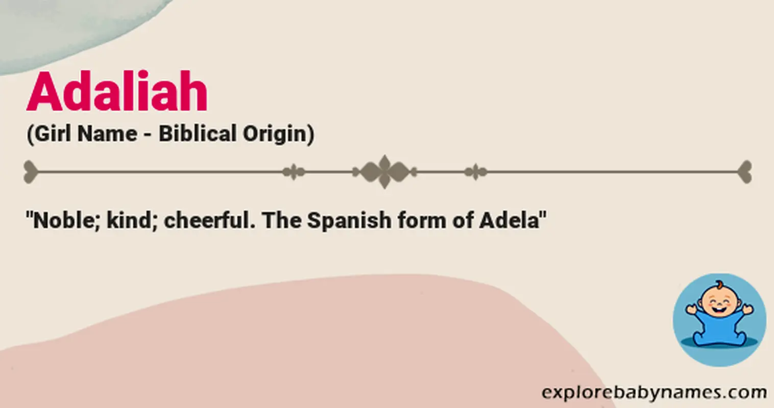 Meaning of Adaliah