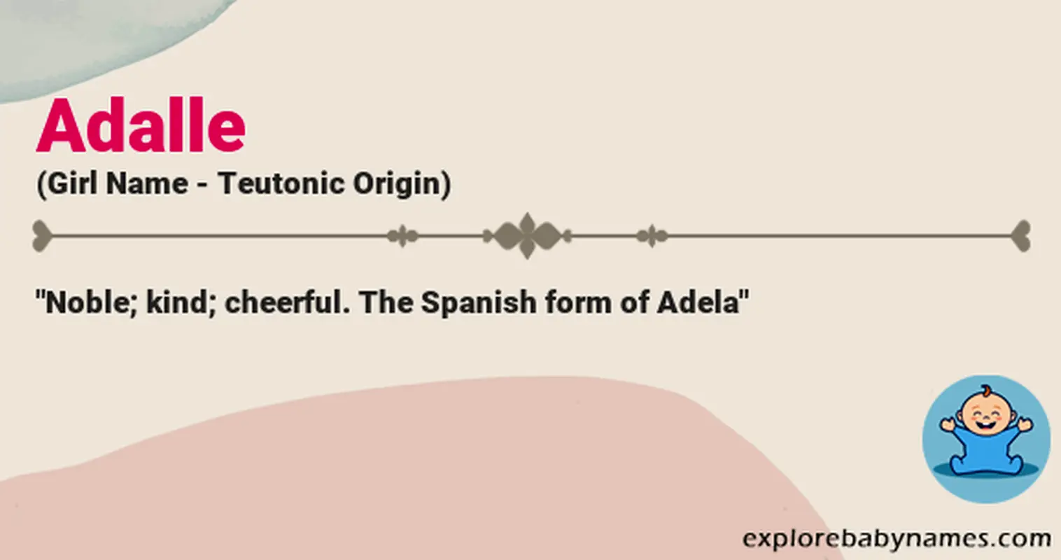 Meaning of Adalle