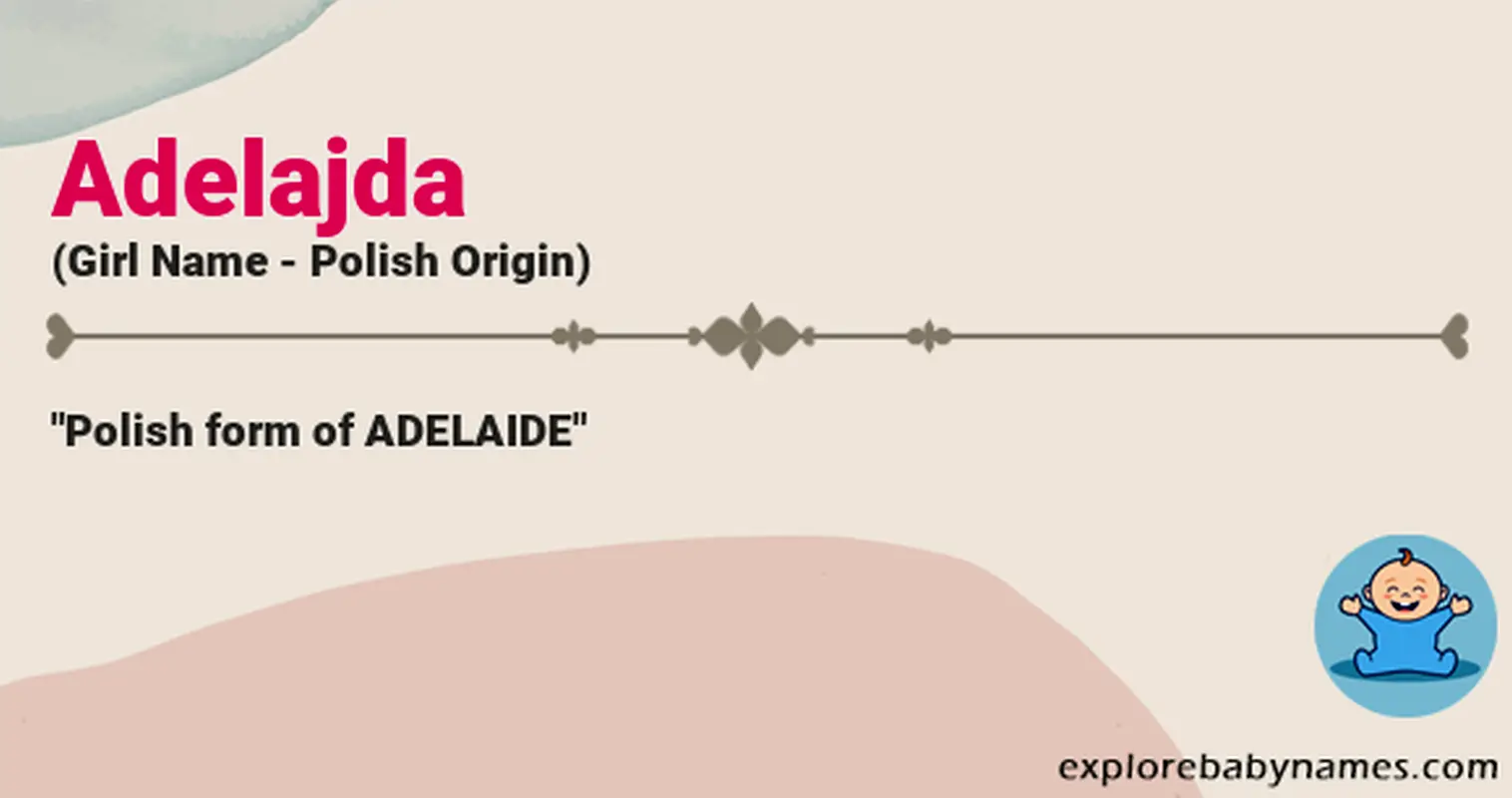 Meaning of Adelajda