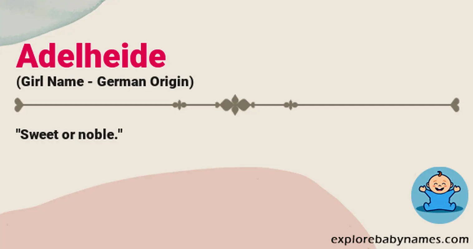 Meaning of Adelheide