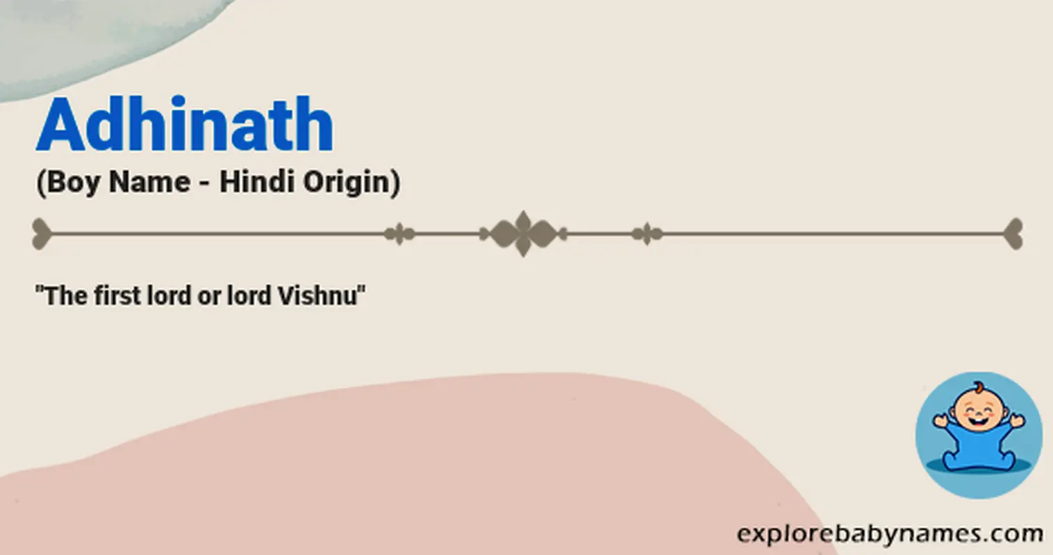 Meaning of Adhinath