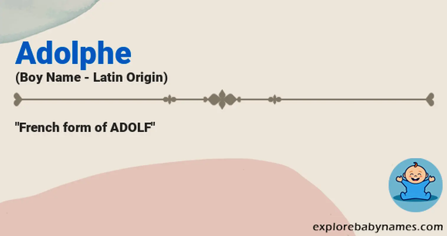 Meaning of Adolphe