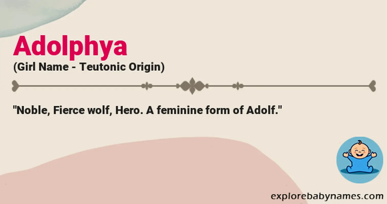 Meaning of Adolphya