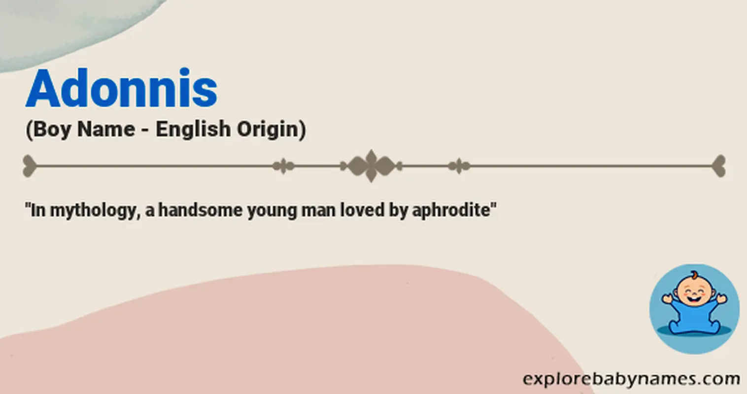 Meaning of Adonnis