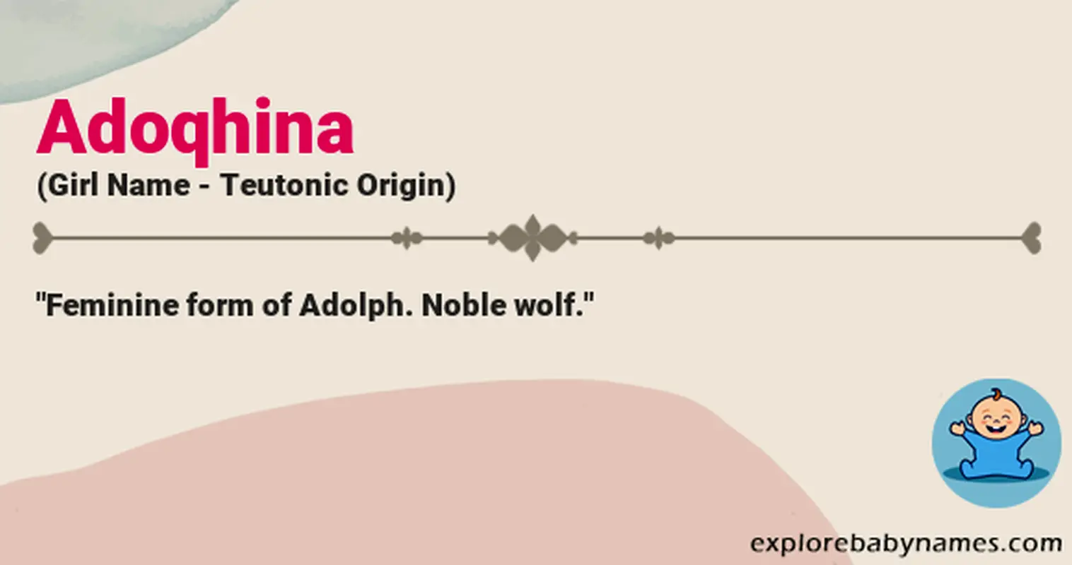 Meaning of Adoqhina