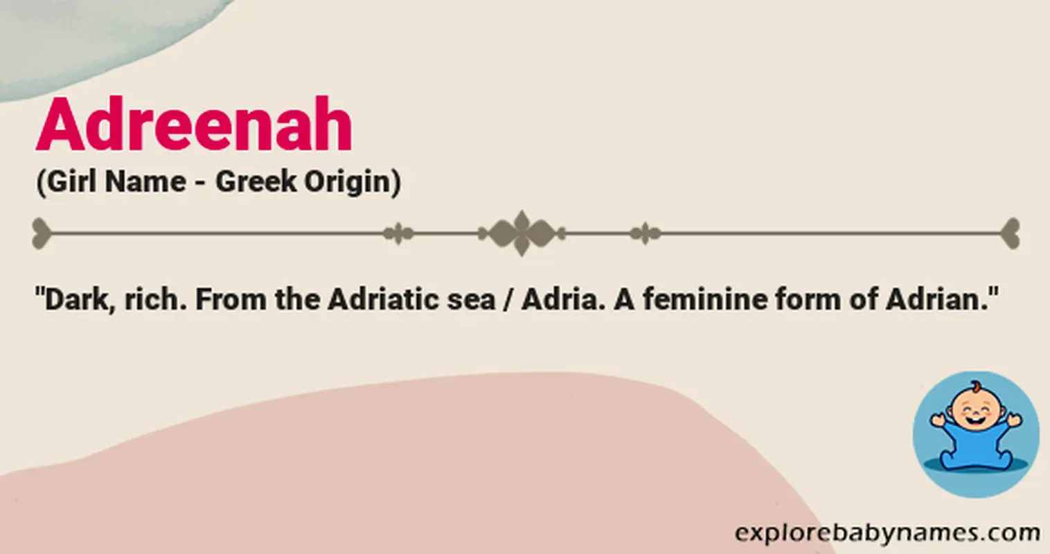 Meaning of Adreenah