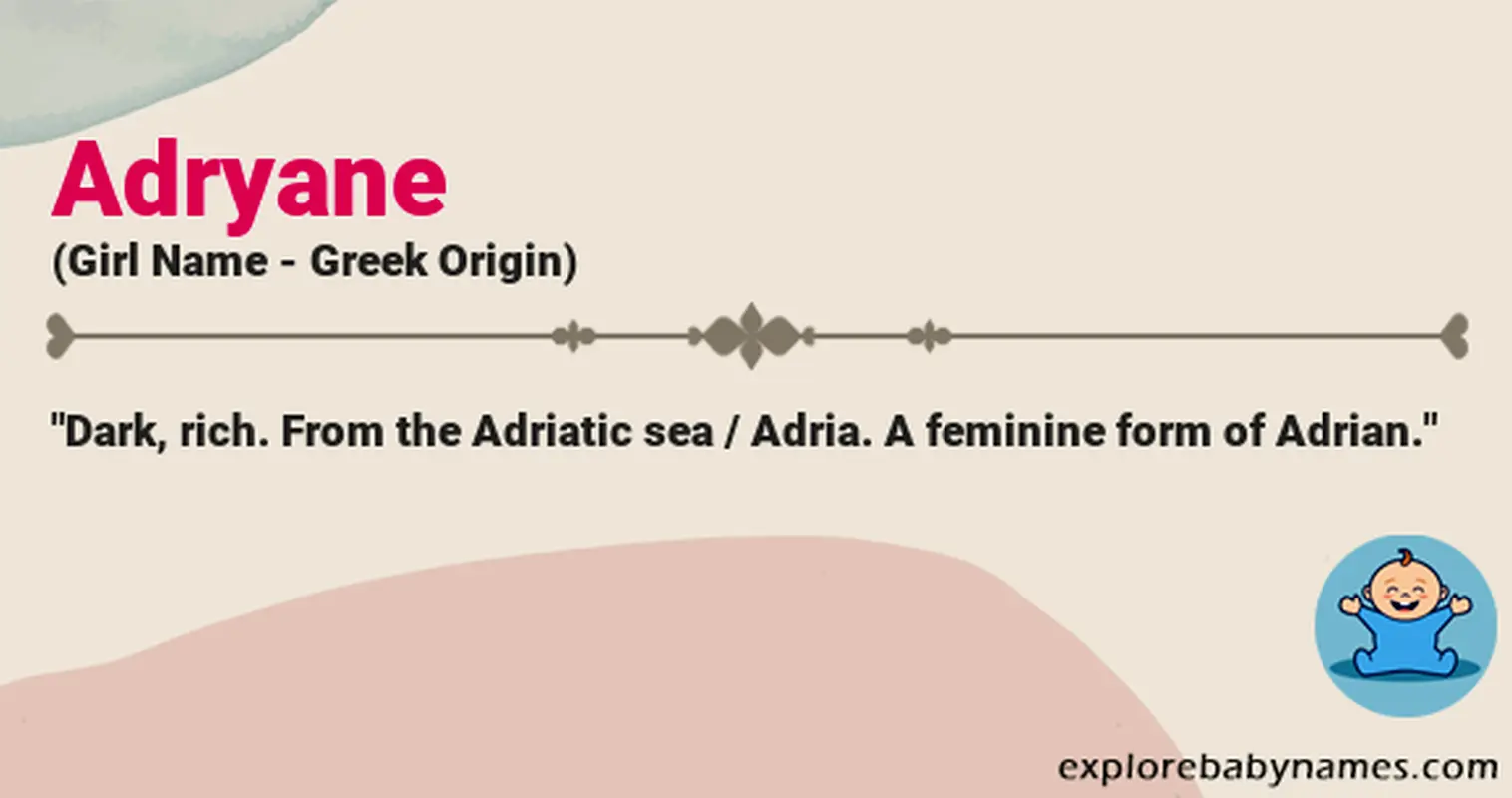 Meaning of Adryane