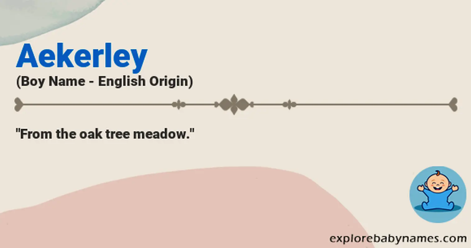 Meaning of Aekerley