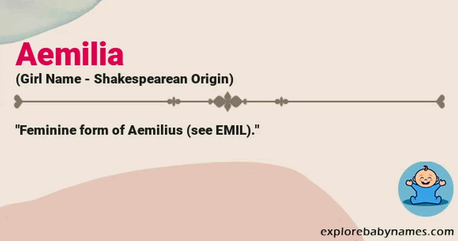 Meaning of Aemilia