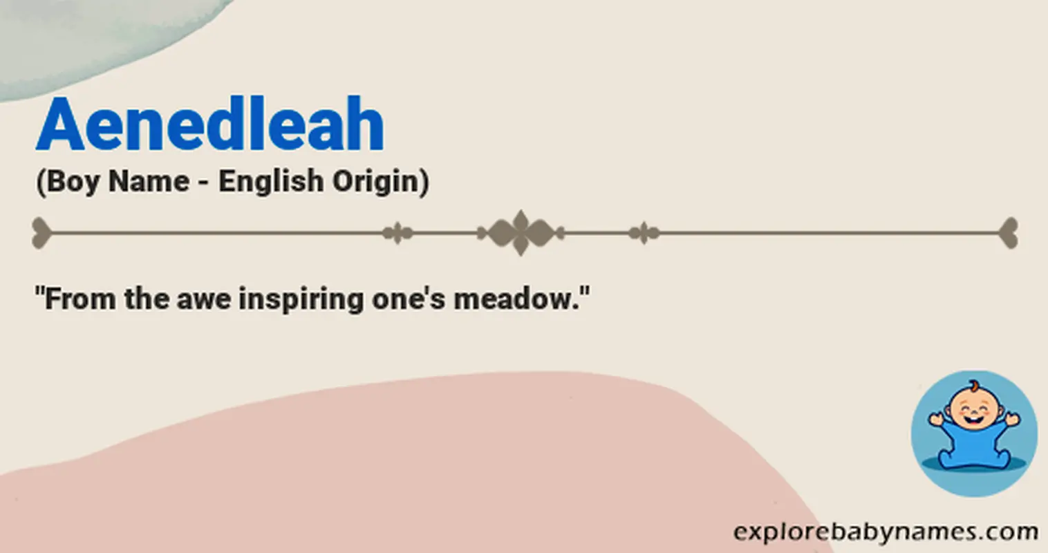 Meaning of Aenedleah
