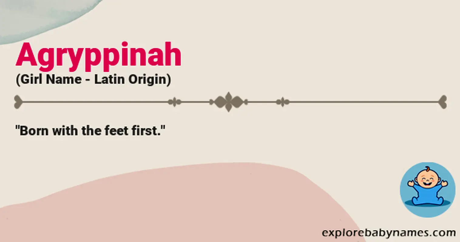 Meaning of Agryppinah