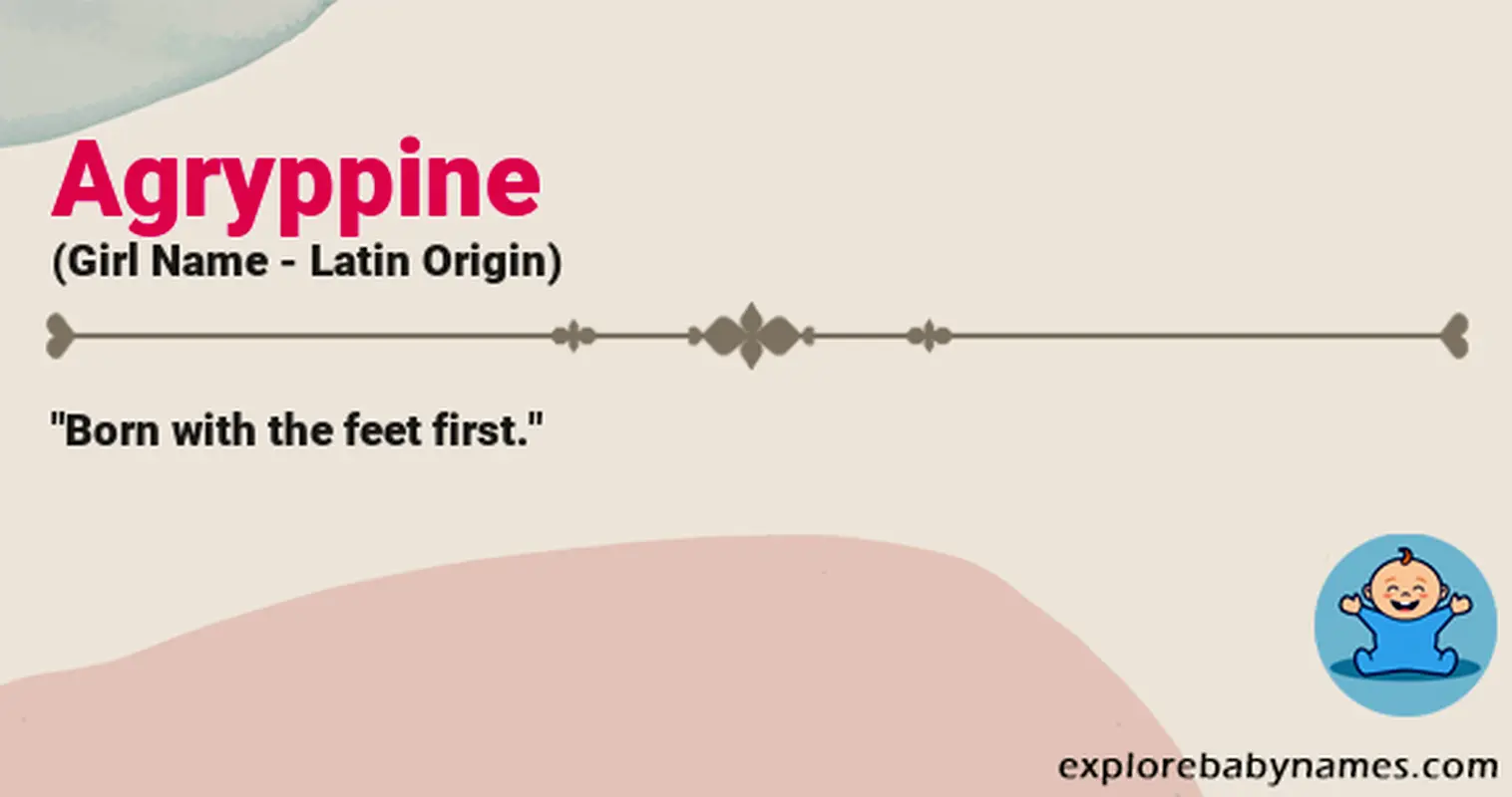 Meaning of Agryppine