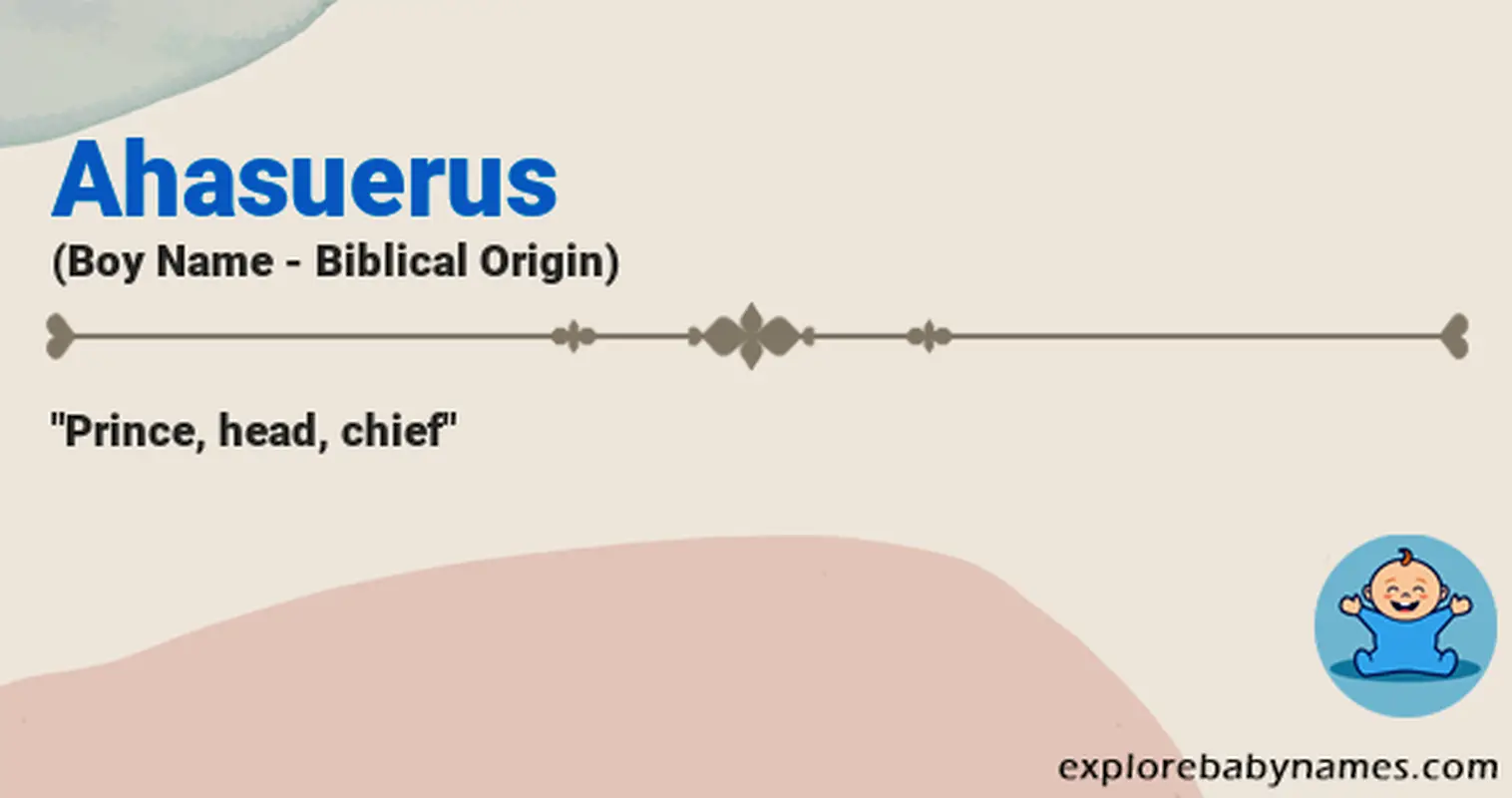 Meaning of Ahasuerus
