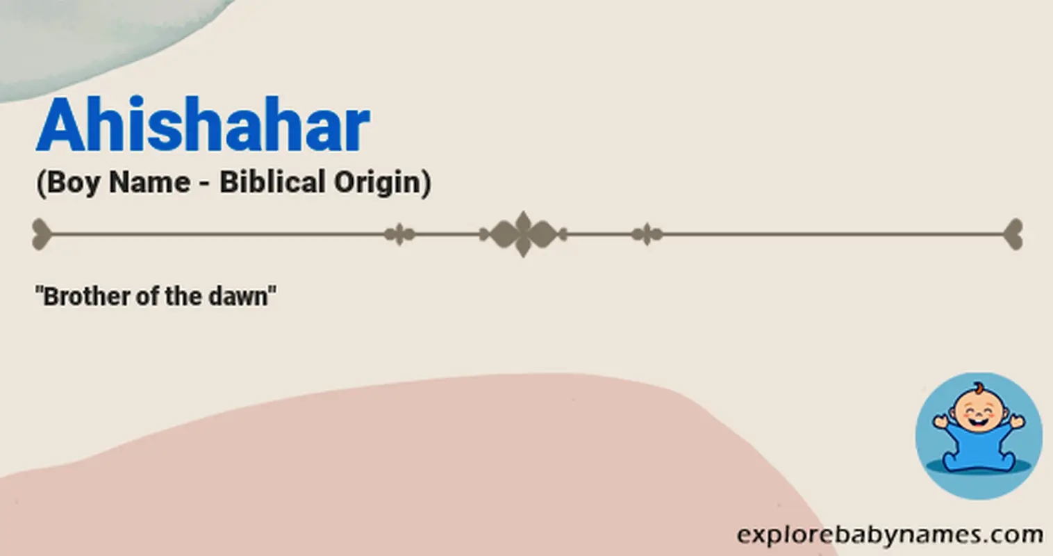 Meaning of Ahishahar