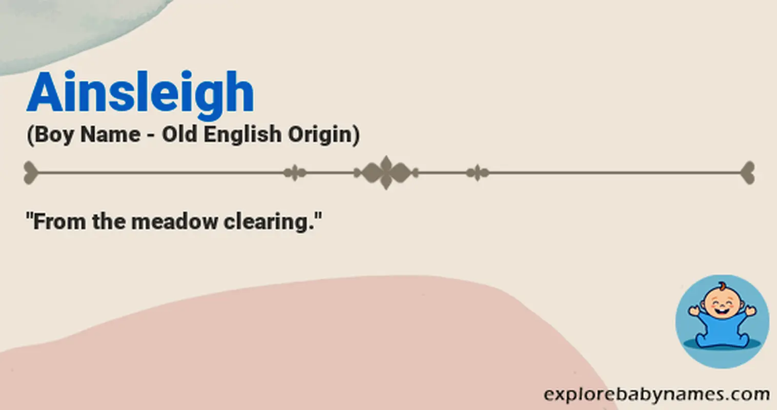 Meaning of Ainsleigh