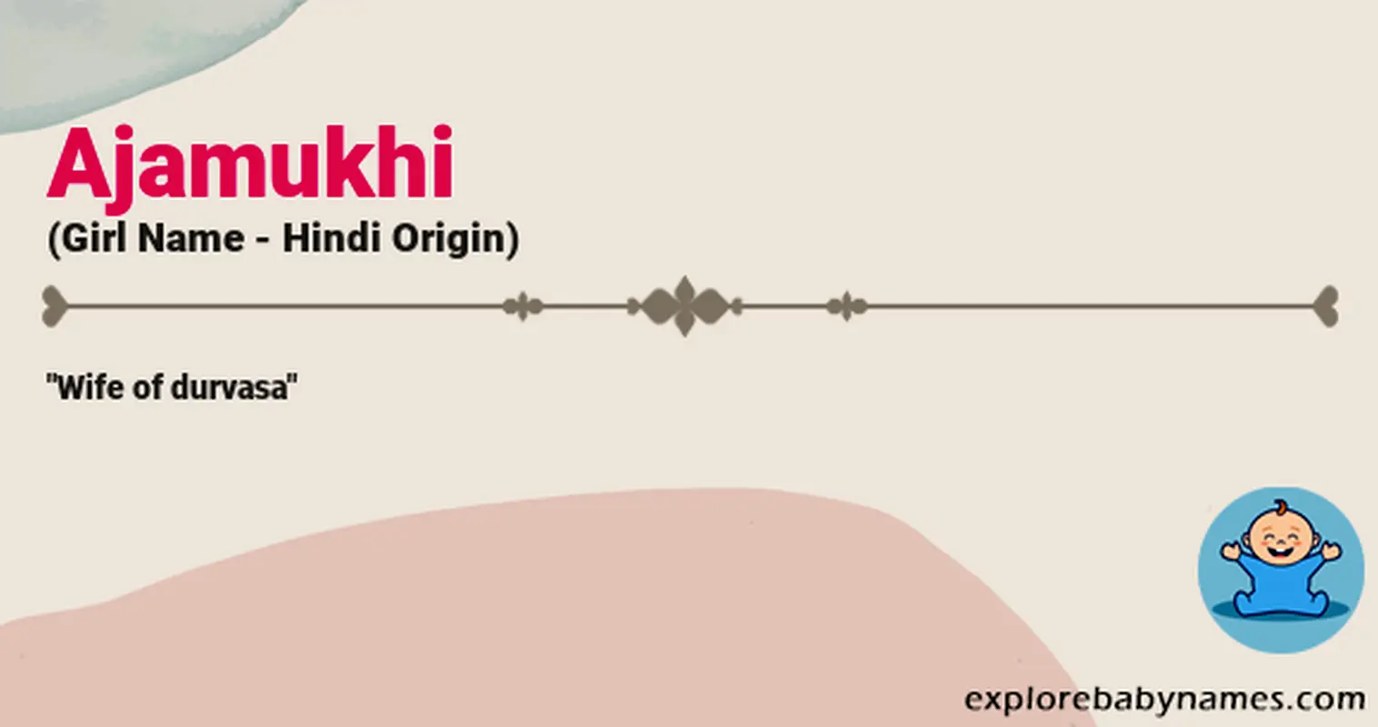 Meaning of Ajamukhi