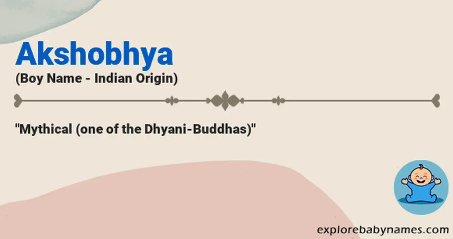 Meaning of Akshobhya