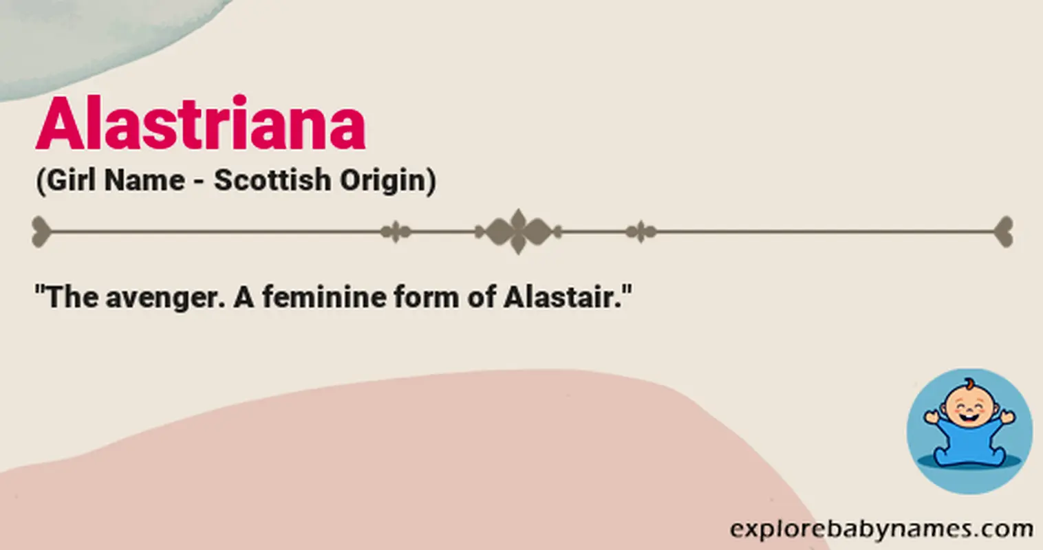 Meaning of Alastriana