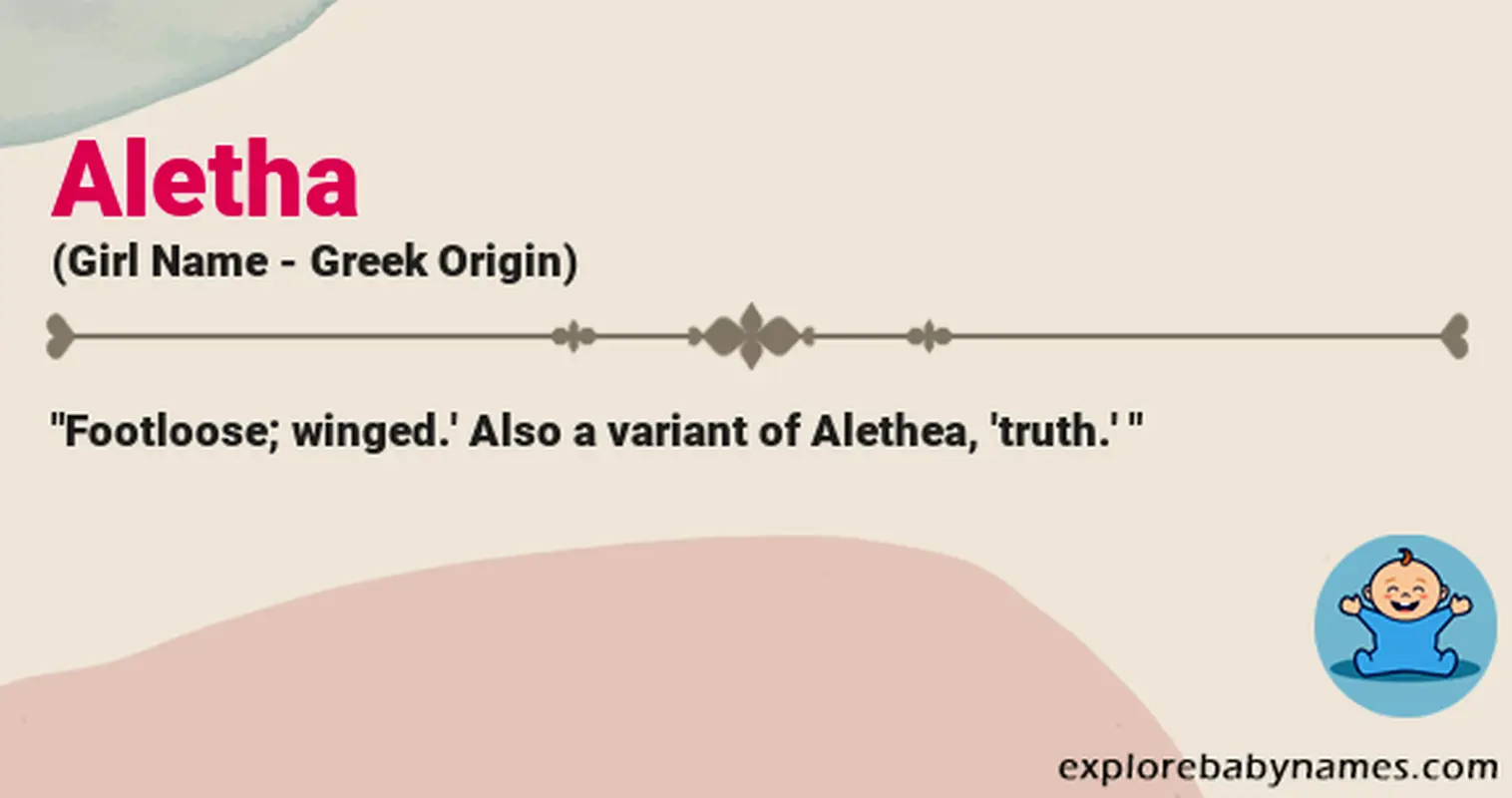 Meaning of Aletha