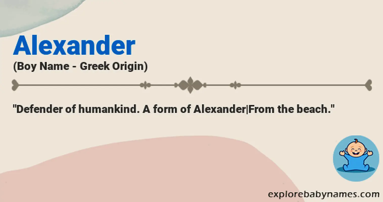 Meaning of Alexander