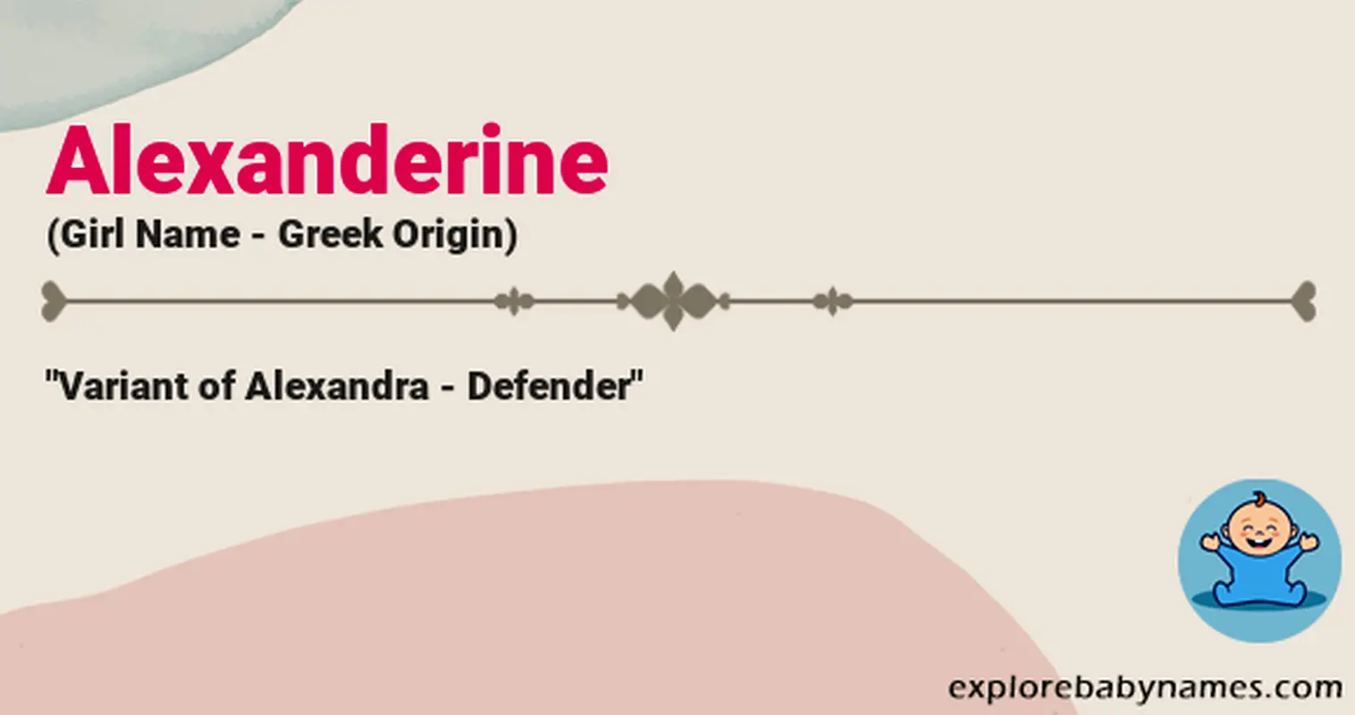 Meaning of Alexanderine