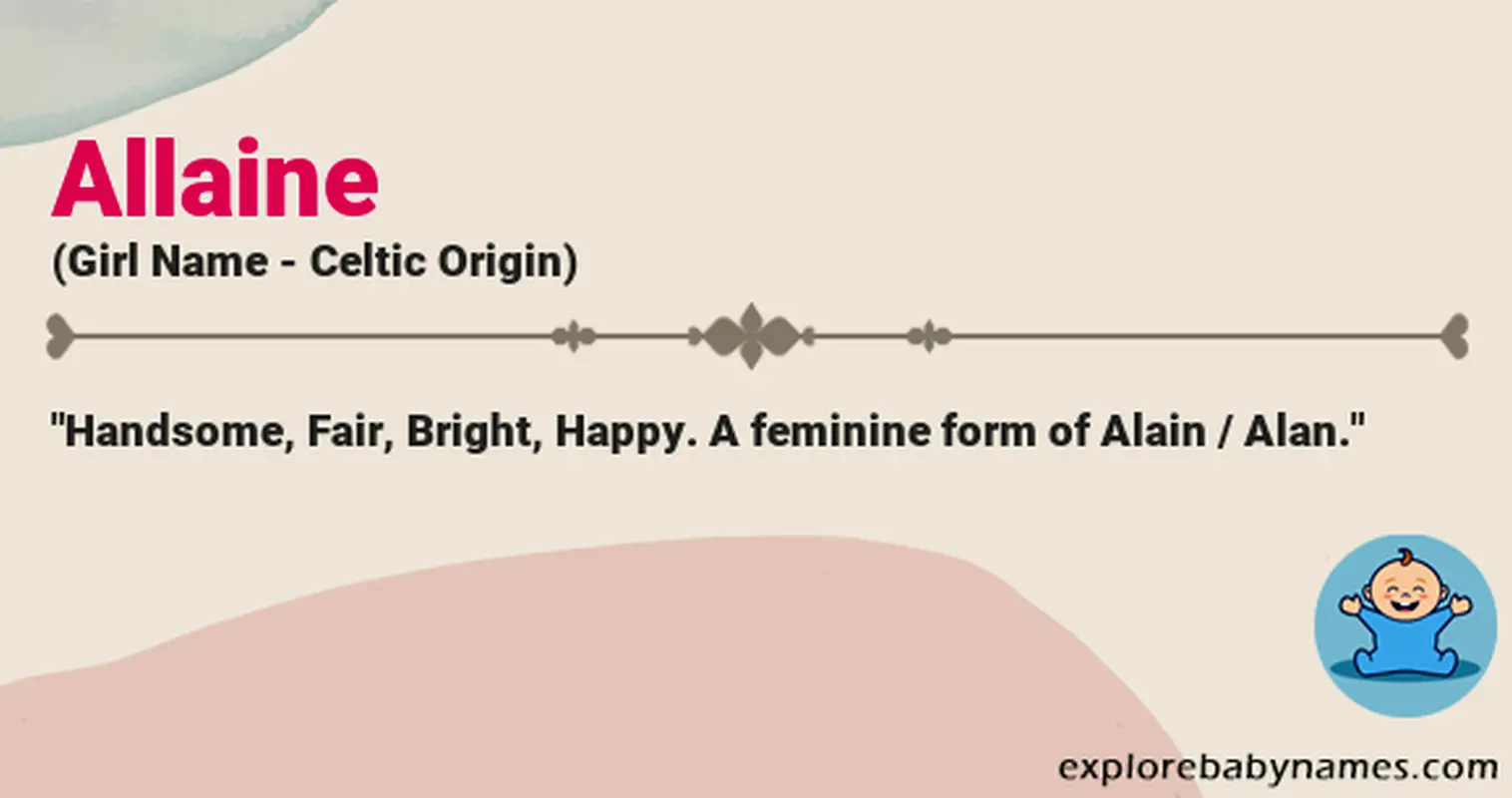 Meaning of Allaine