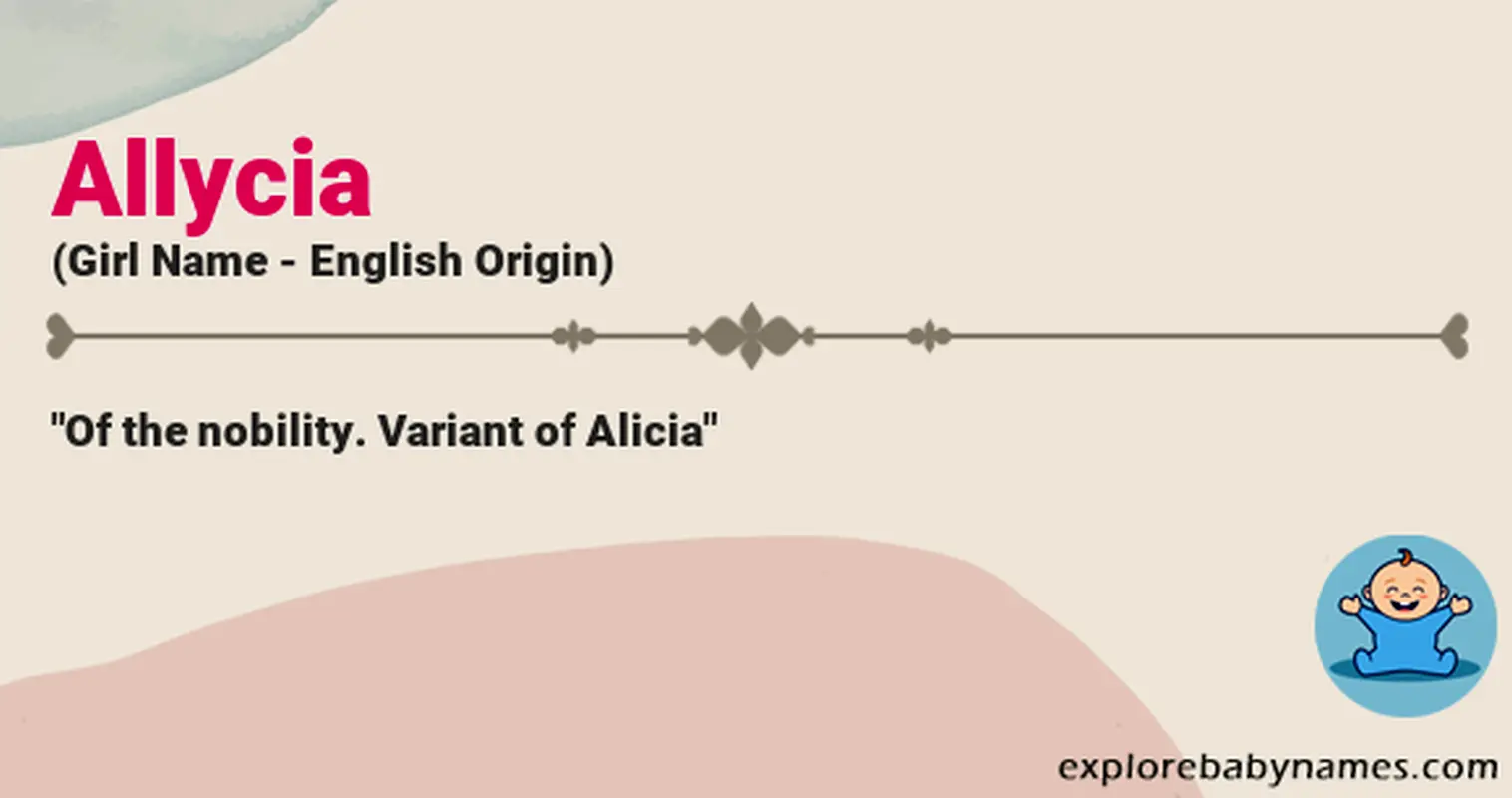 Meaning of Allycia