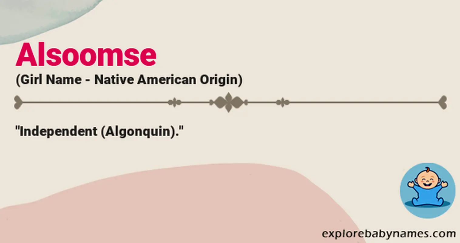 Meaning of Alsoomse