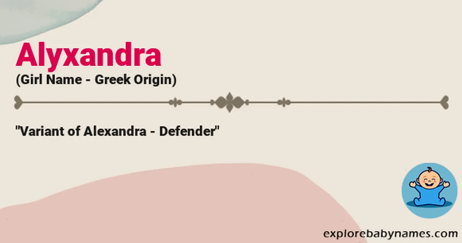 Meaning of Alyxandra