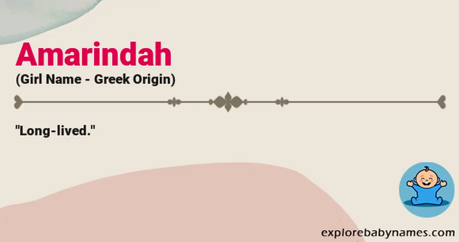 Meaning of Amarindah