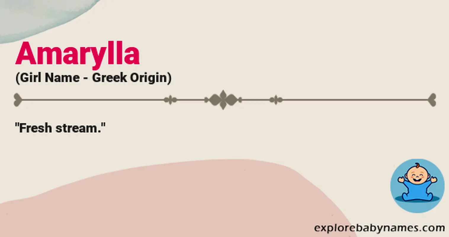 Meaning of Amarylla