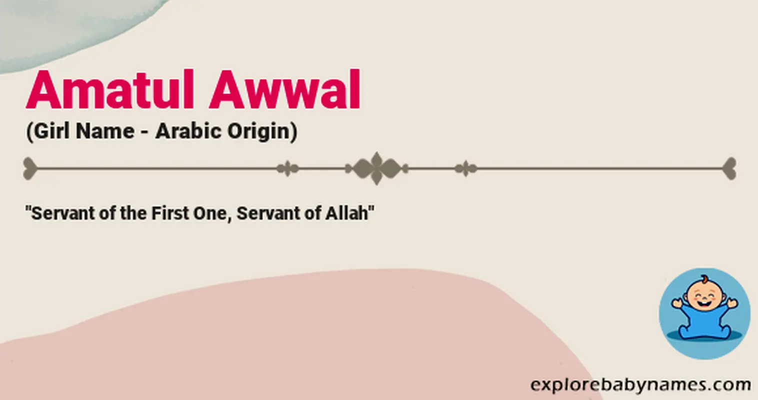 Meaning of Amatul Awwal