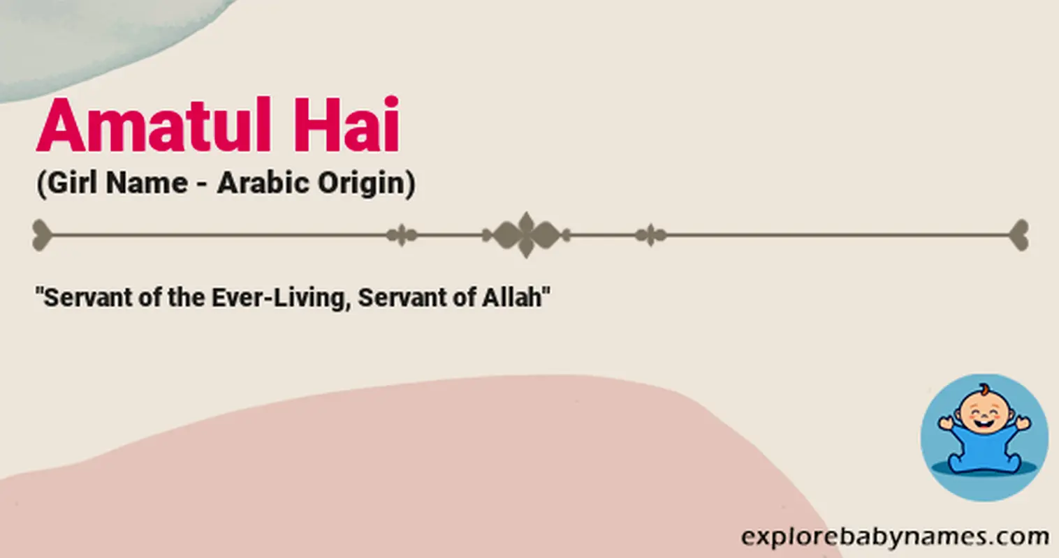 Meaning of Amatul Hai